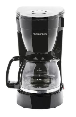 Cafetera Taurus Coffee Max 6 para 6 Tazas Negro