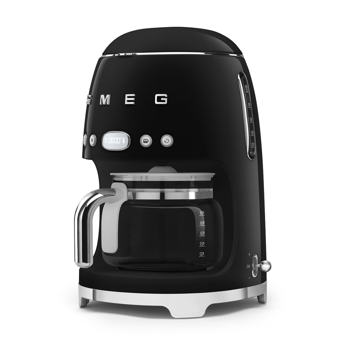 Cafetera De Goteo Smeg DCF02BLUS 10 Tazas Color Negro