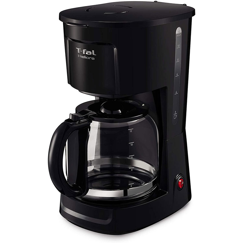 Cafetera T-Fal Negra Capacidad de 4 Tazas $685