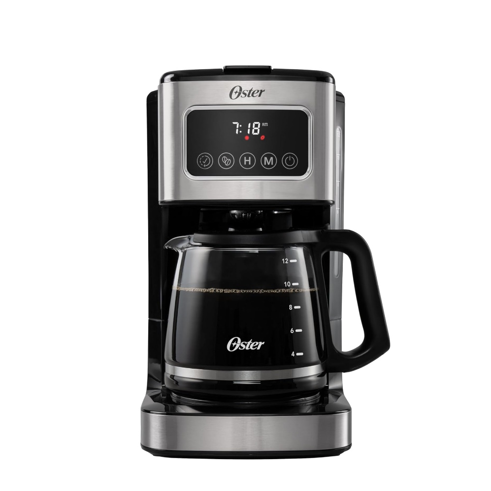 Cafetera De Goteo Programable 12 Tz Táctil 800 W Oster