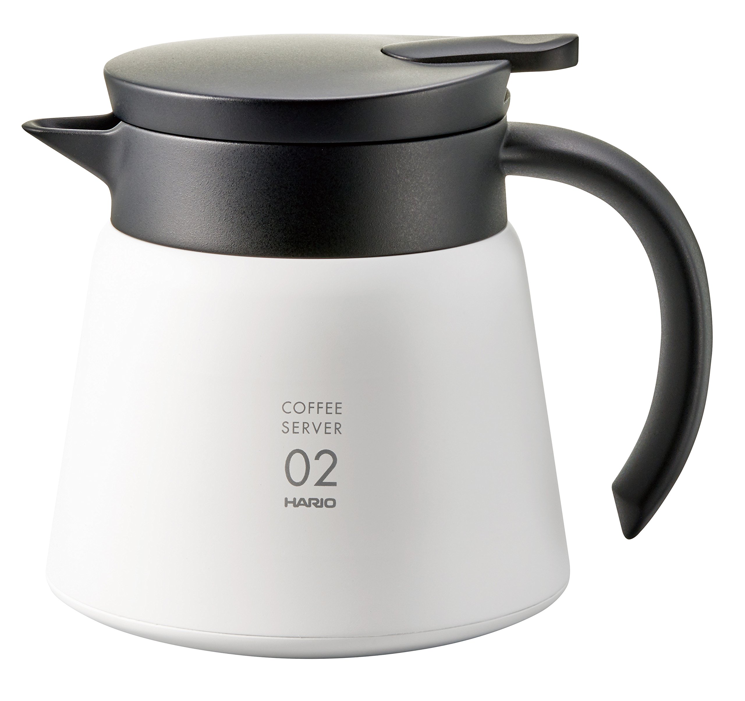 Foto 2 pulgar | Servidor De Metal Aislante Hario V60 600 Ml Blanco - Venta Internacional.