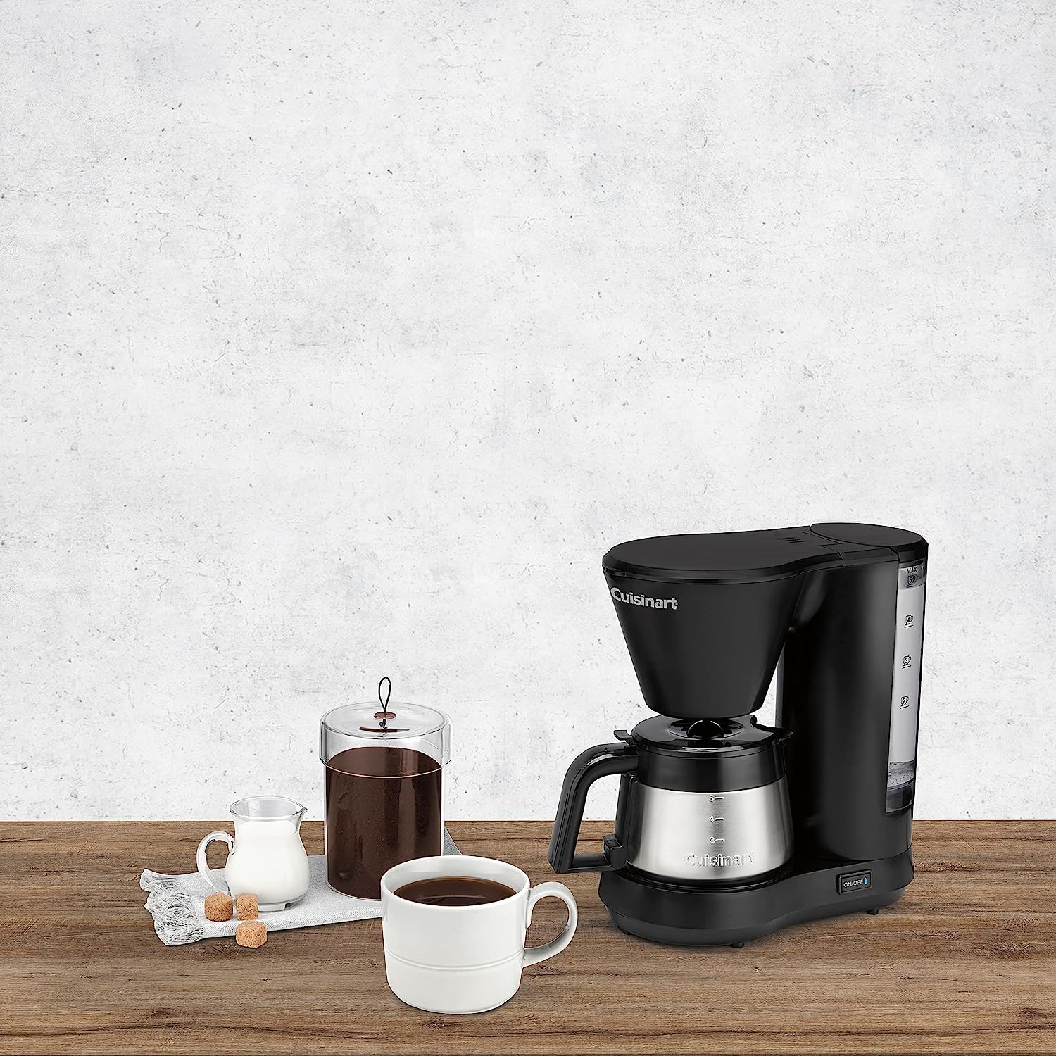Foto 4 | Cafetera Cuisinart DCC-5570 1.2L 5 Tazas con Jarra de Acero Inoxidable - Venta Internacional