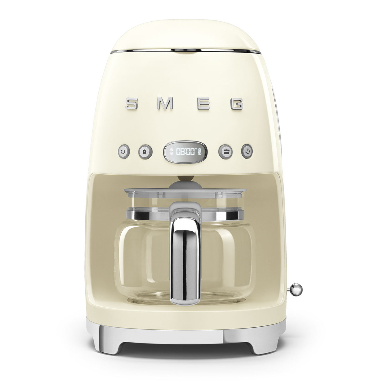 Cafetera De Goteo Smeg Dcf02crus De 1.25l Crema