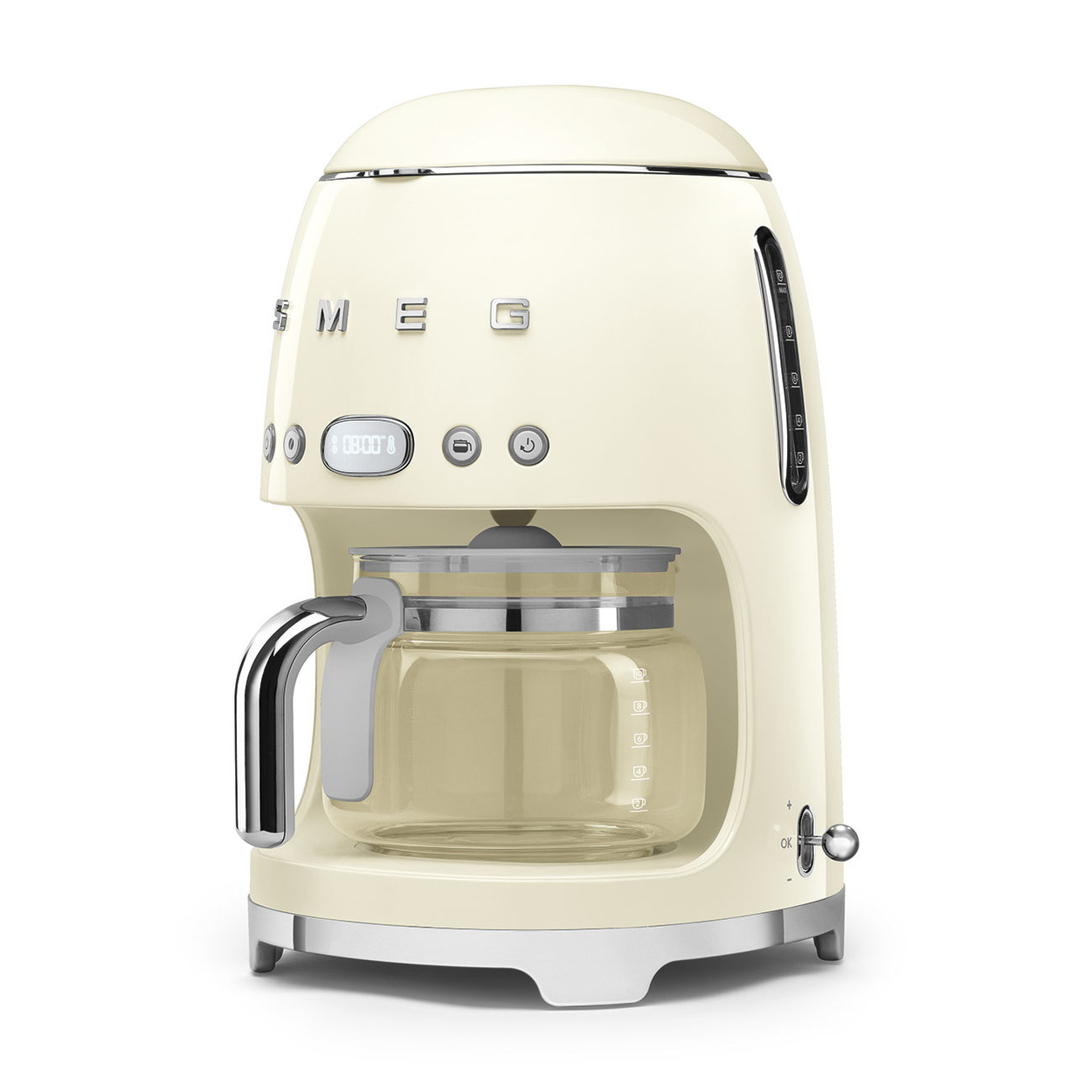 Foto 4 pulgar | Cafetera De Goteo Smeg Dcf02crus De 1.25l Crema