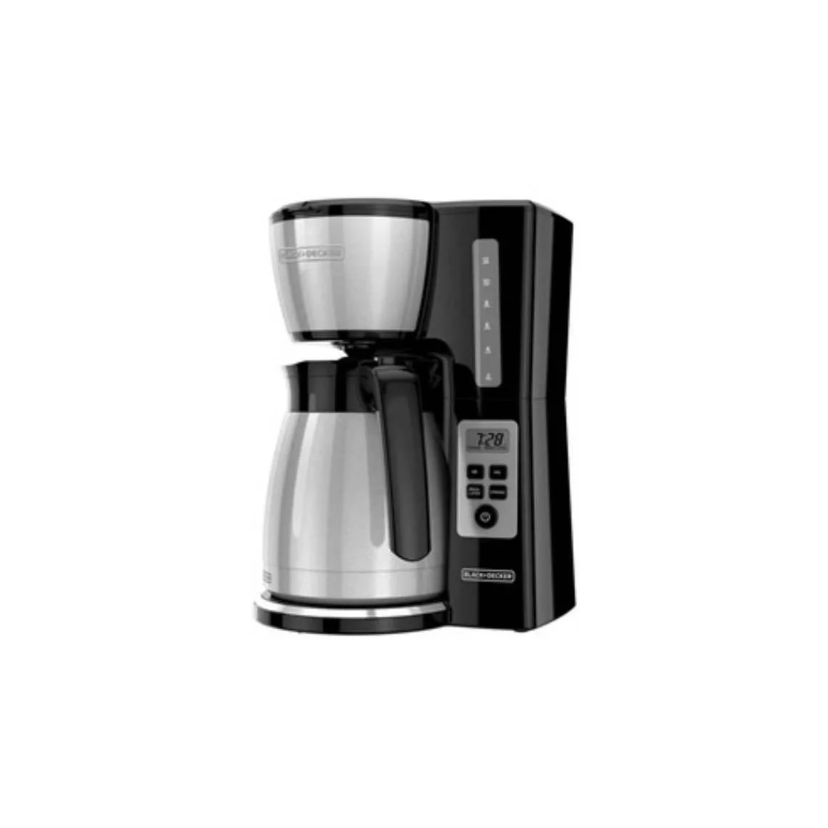 Foto 3 pulgar | Cafetera BLACK+DECKER CM2046S Semiautomática de Goteo Negra con Plata