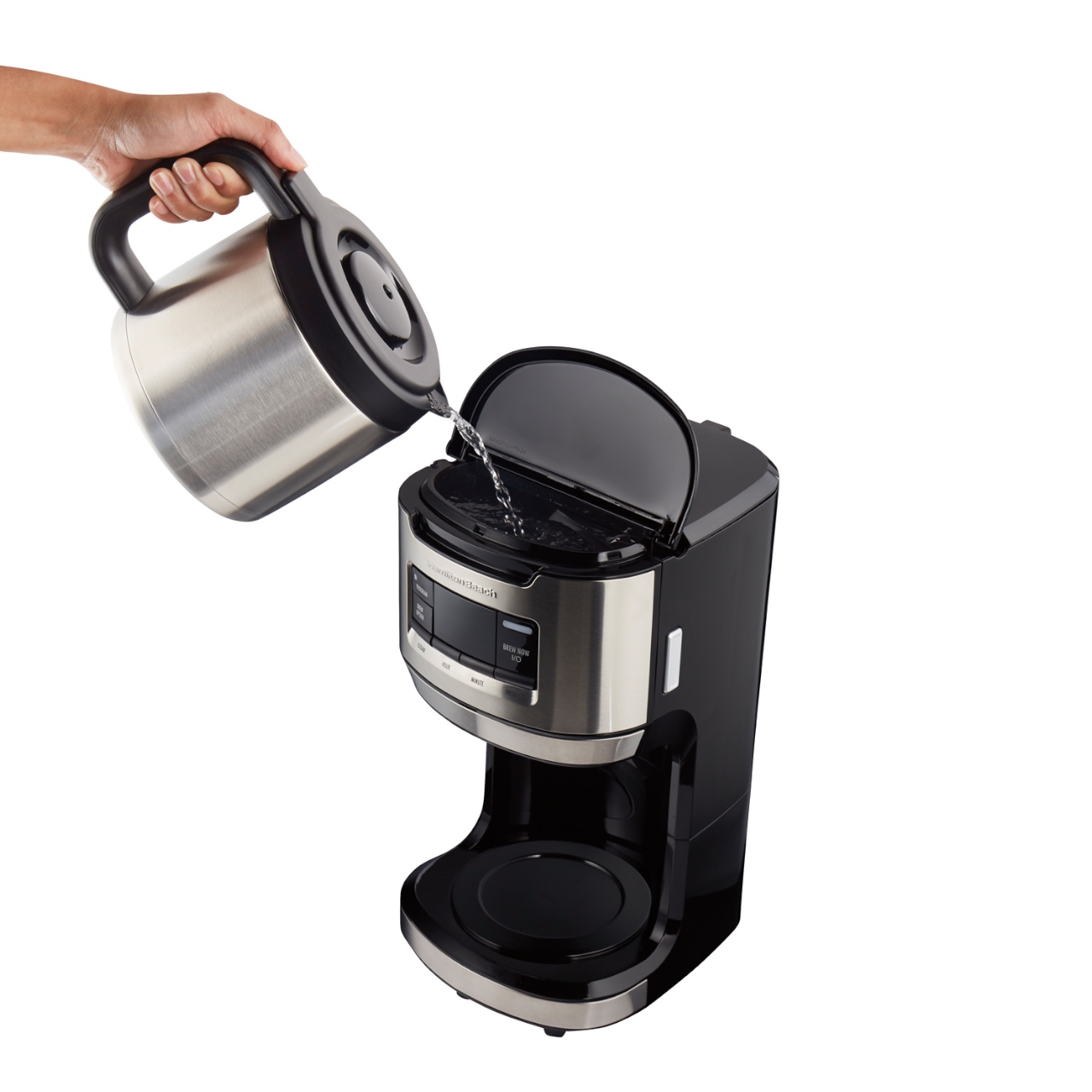 Foto 6 pulgar | Cafetera Programable Acero Inoxidable 12 Tz Hamilton Beach