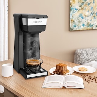 Foto 5 | Cafetera Electrica Portatil 700 W Negro Aigostar