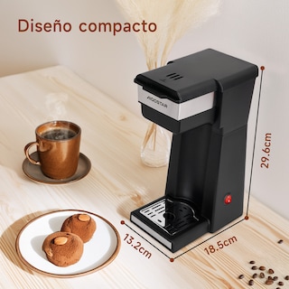 Foto 6 | Cafetera Electrica Portatil 700 W Negro Aigostar