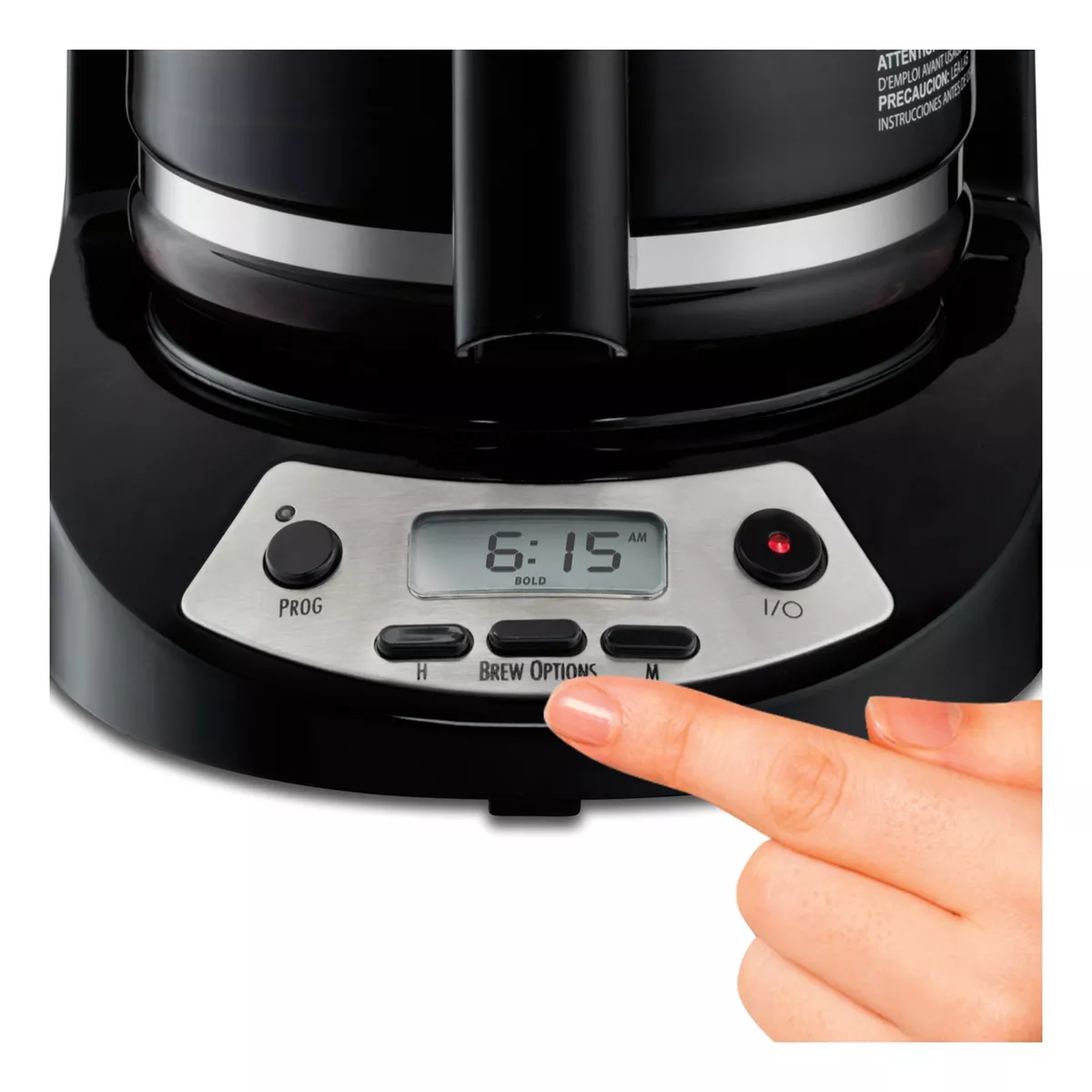 Foto 6 pulgar | Cafetera Hamilton Beach 46299 Automática Black De Goteo 120v Belug