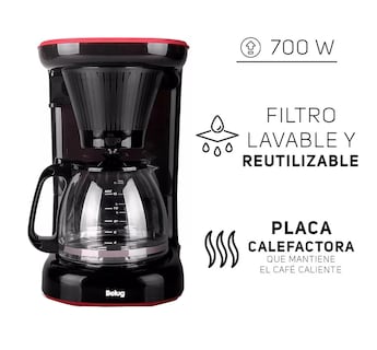 Foto 3 | Cafetera Semi Automática De Goteo Belug