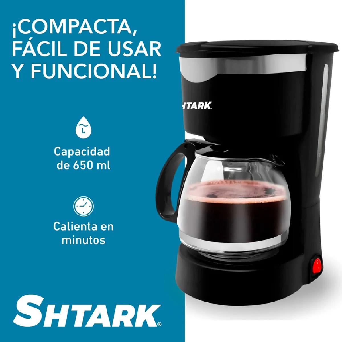 Foto 6 pulgar | Cafetera De Goteo Semiautomática 6 Tazas Filtro Permanente