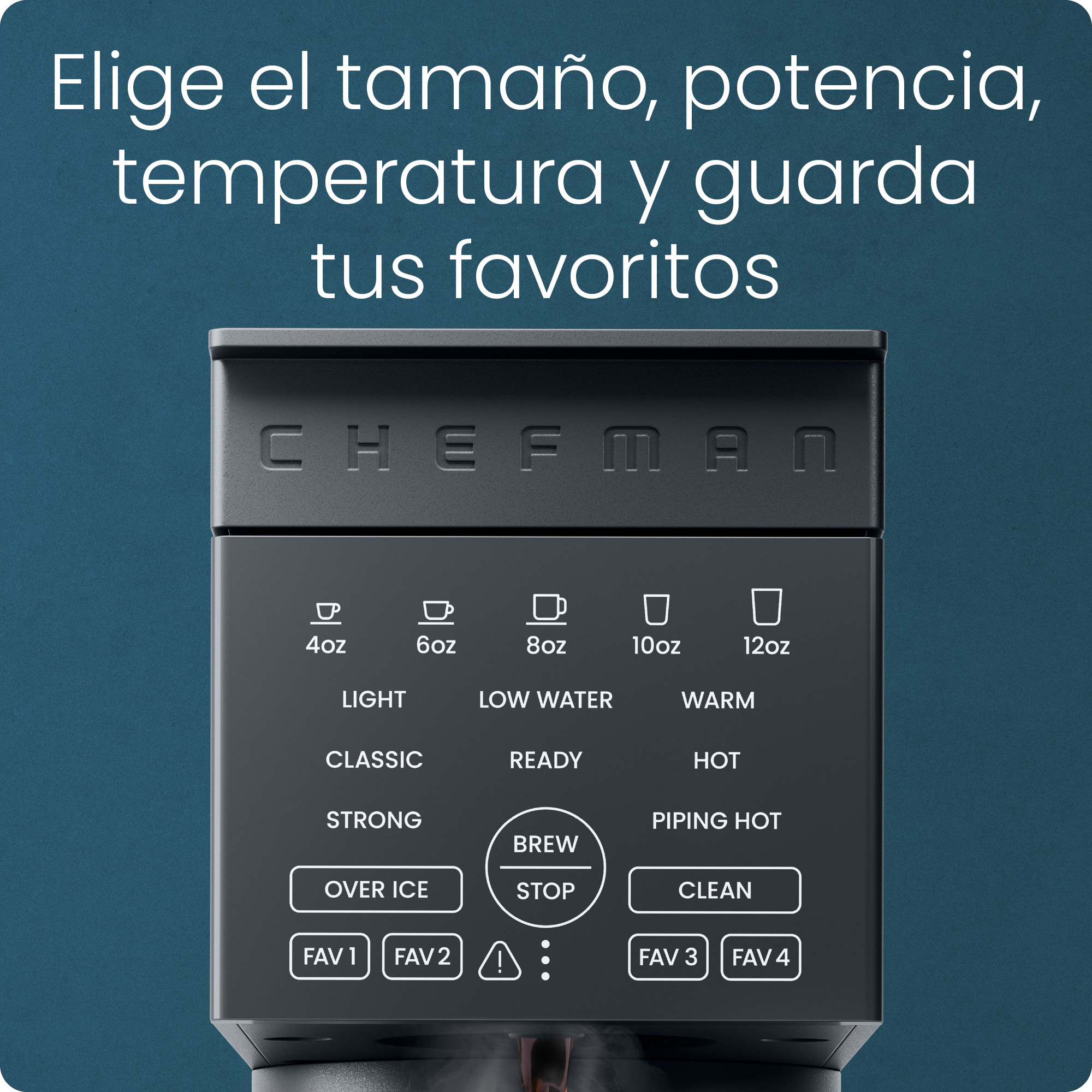 Foto 5 | Chefman - Caffeinator | Cafetera De Una Sola Porción Para K-cup Y Café Molido