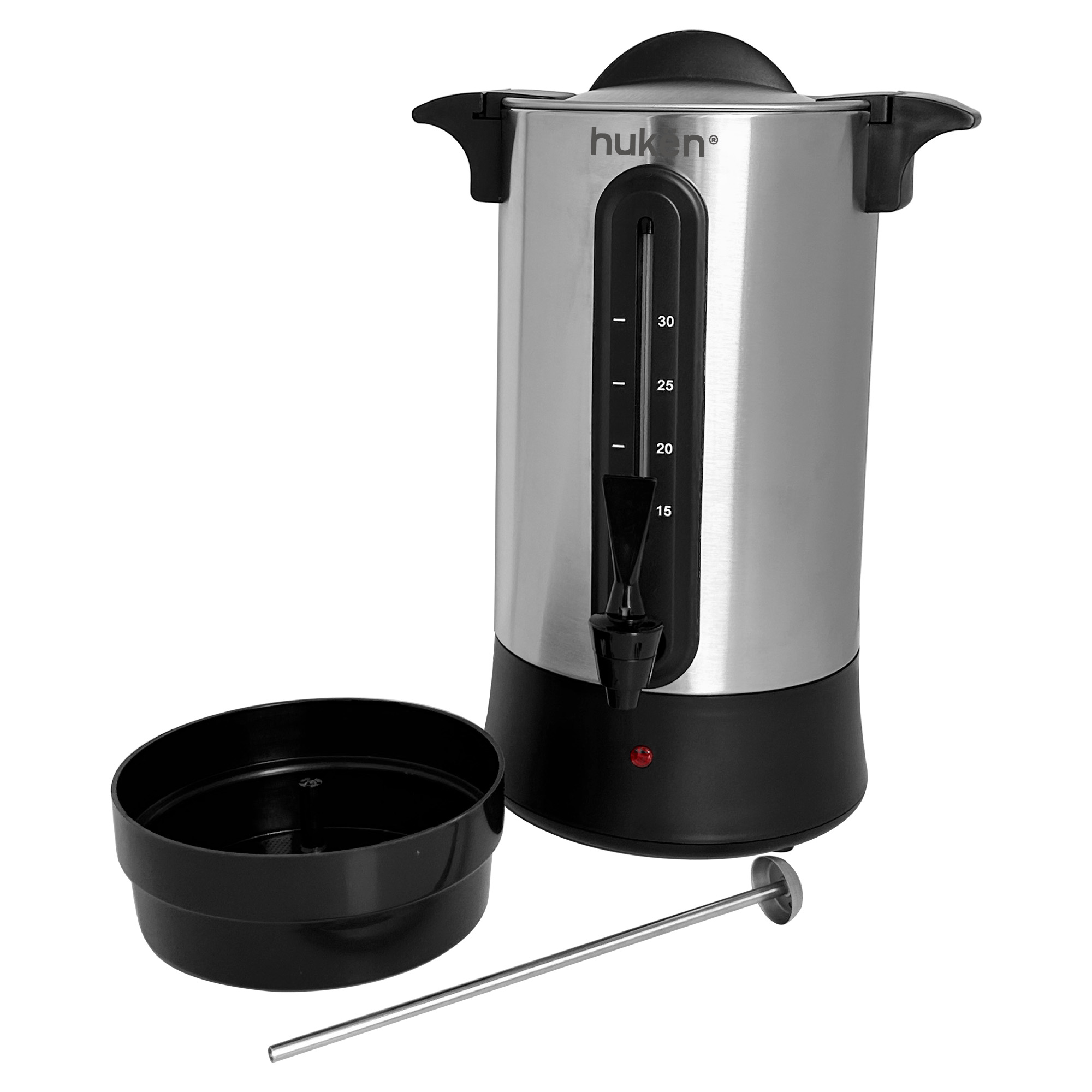 Foto 3 pulgar | Cafetera De Urna Masterchef Mk-ucm-30 Acero Percoladora 45 Tazas