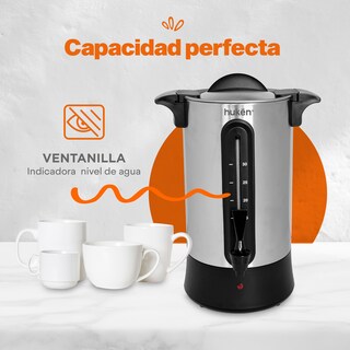Foto 8 | Cafetera De Urna Masterchef Mk-ucm-30 Acero Percoladora 45 Tazas