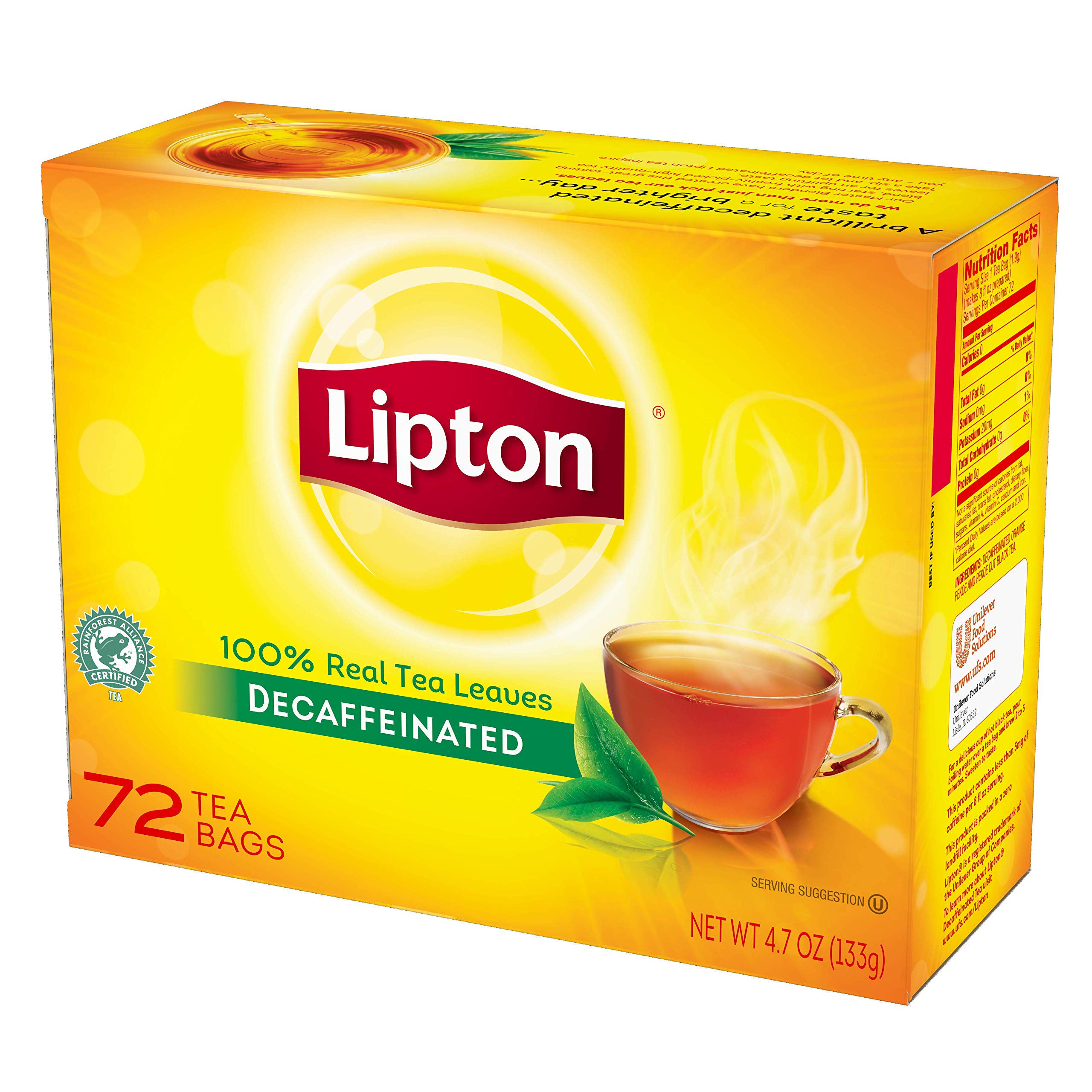 Foto 2 | Bolsitas De Té Lipton Descafeinadas - Venta Internacional.
