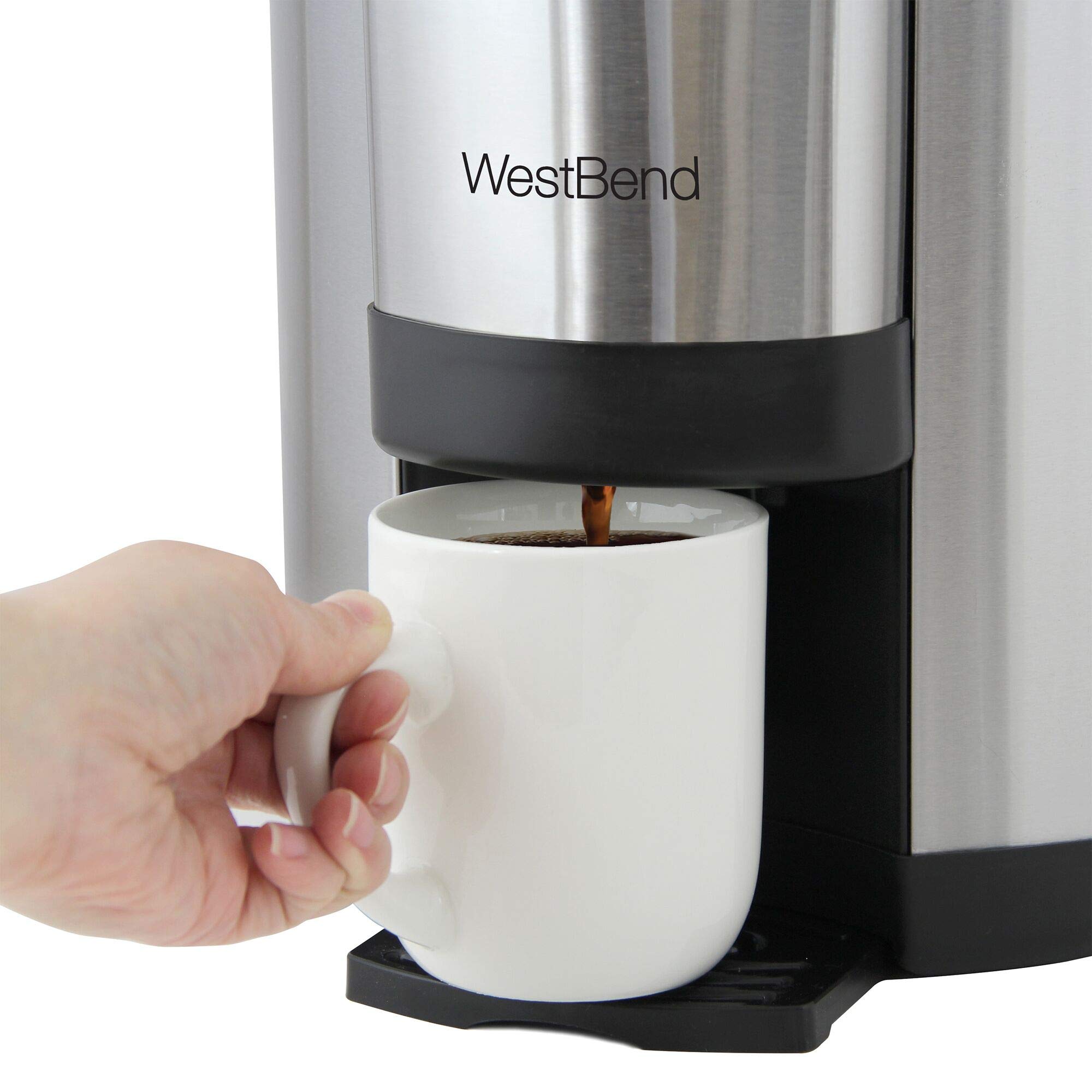 Foto 5 pulgar | Urna De Café West Bend 57042 De Acero Inoxidable De Doble Pared, 42 L - Venta Internacional.