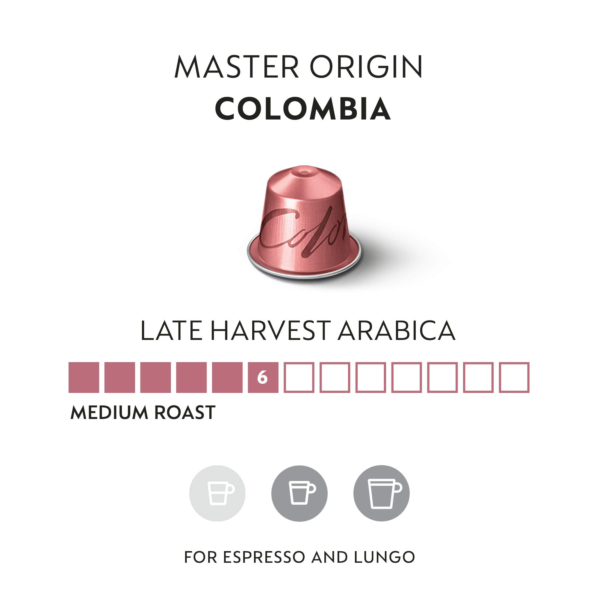 Foto 3 pulgar | Cápsulas De Café Nespresso Original Colombia 50 Cápsulas - Venta Internacional.
