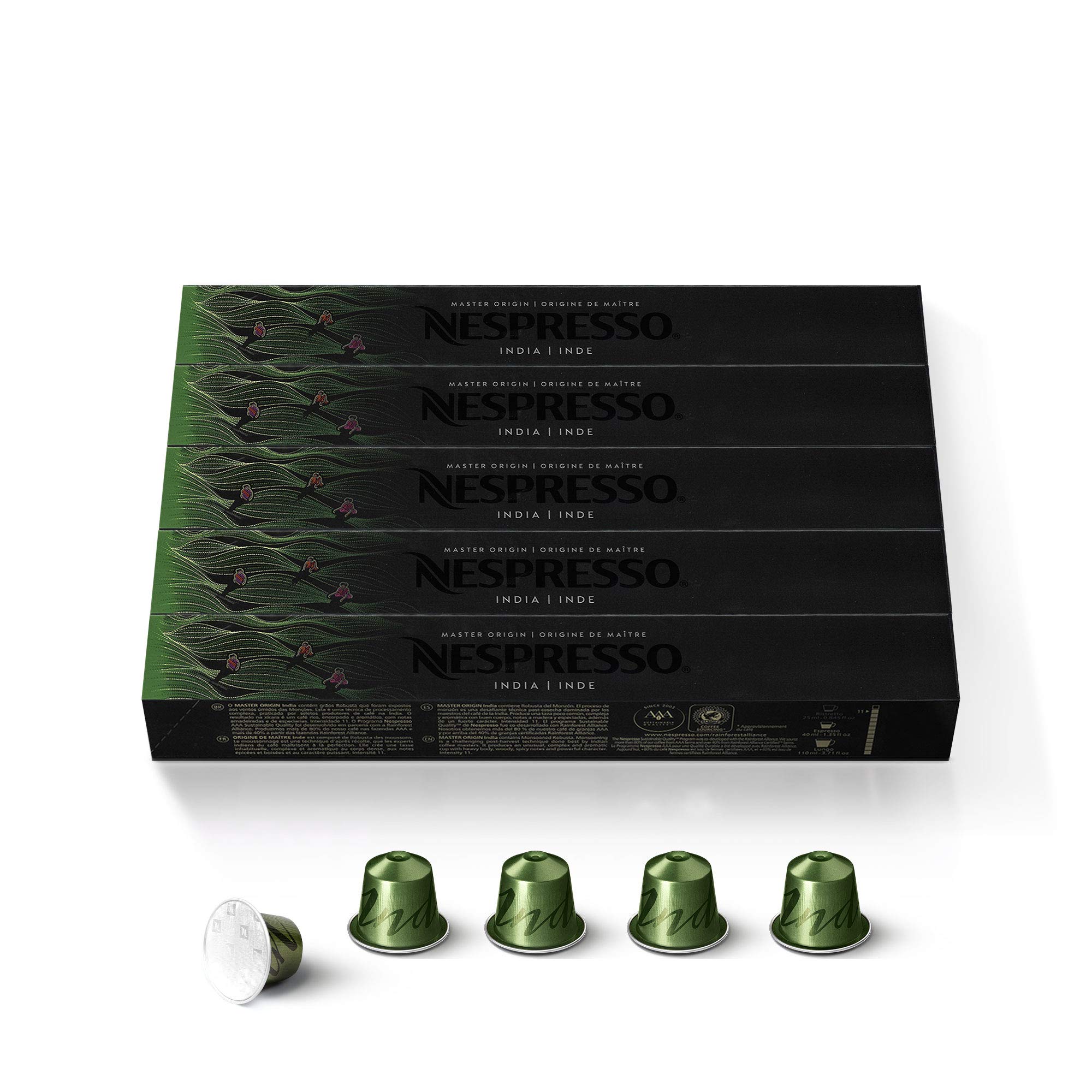 Foto 1 | Cápsulas De Café Nespresso Original India Master Origin X50 - Venta Internacional.