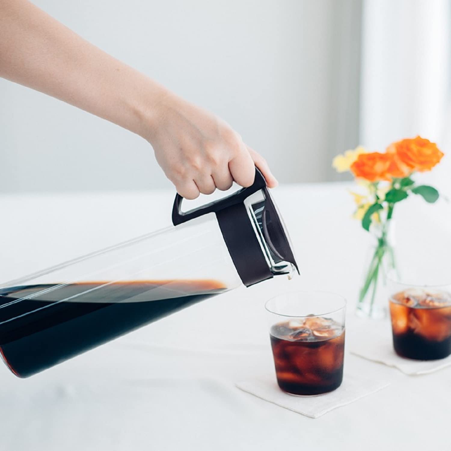 Foto 6 | Cafetera Cold Brew Hario Mizudashi, 600 Ml, Color Negro - Venta Internacional.