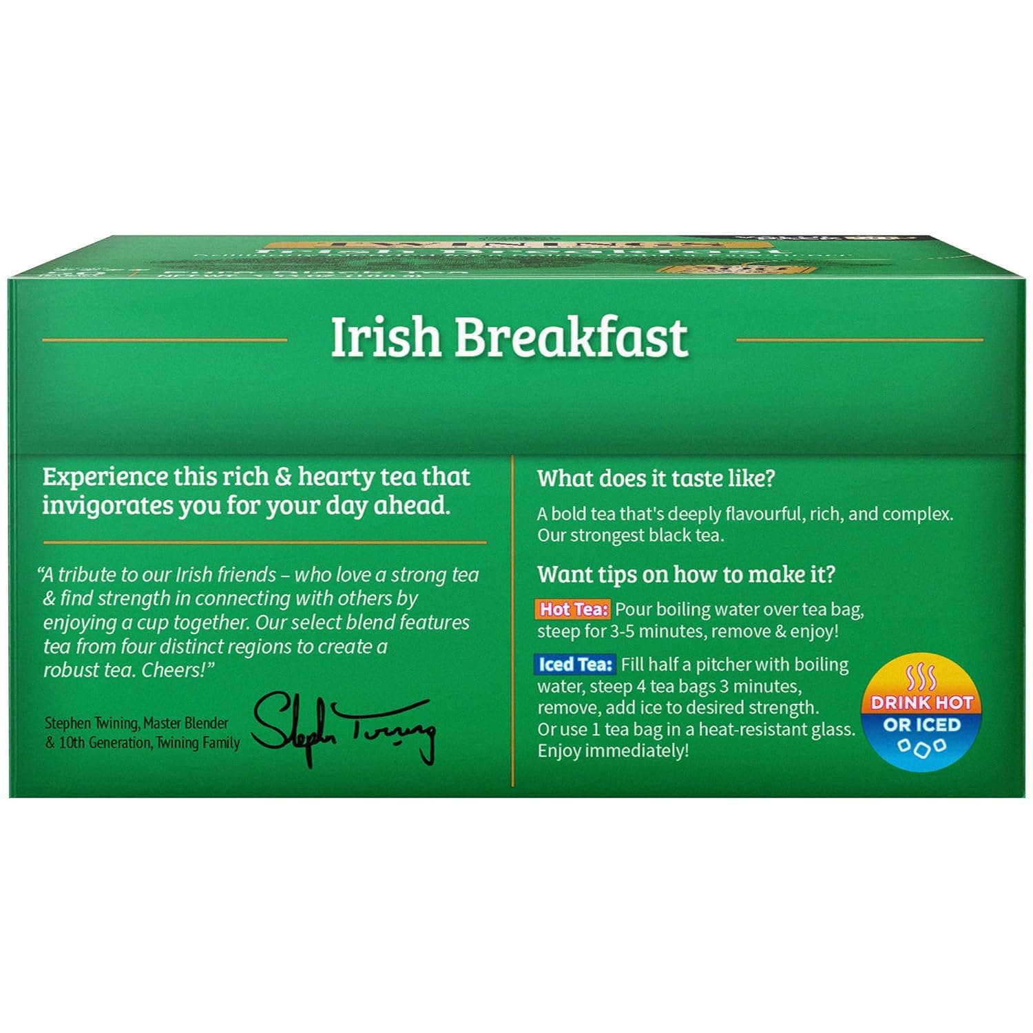 Foto 6 pulgar | Té Negro Tea Twinings Irish Breakfast, 50 Bolsitas - Venta Internacional.