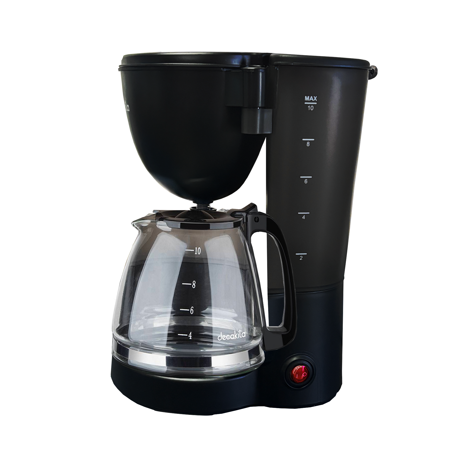 Foto 2 pulgar | Cafetera De Goteo 10 Tazas (1.25 L) Negra Decakila Kucf001b