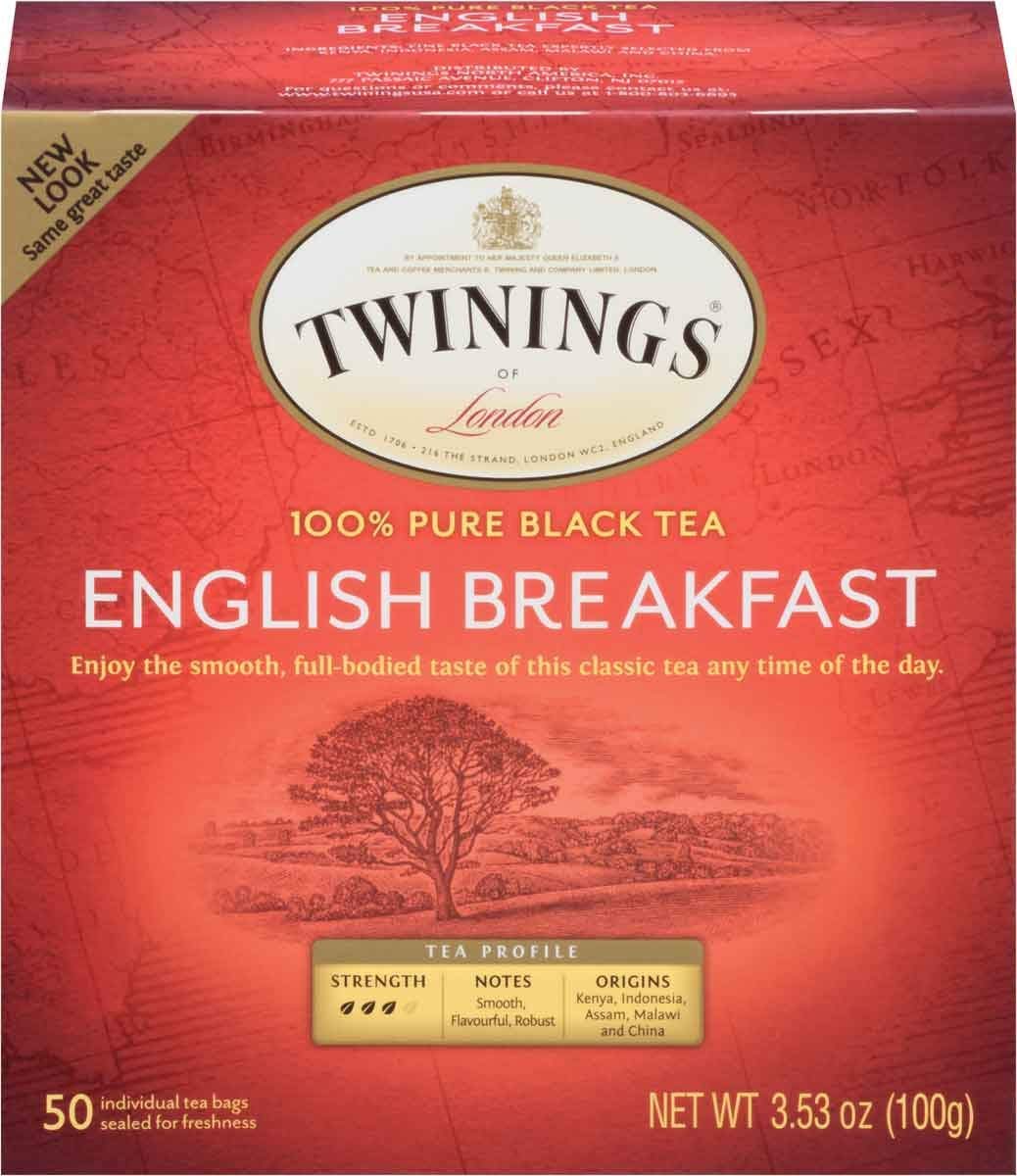 Foto 2 pulgar | Tea Twinings Of London English Breakfast  50 Bolsitas - Venta Internacional.
