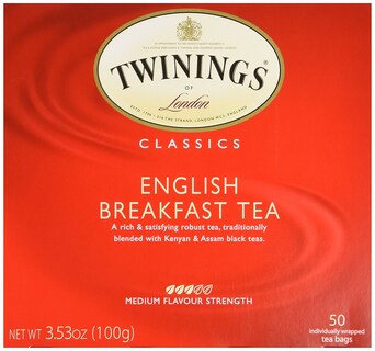 Foto 2 | Tea Twinings Of London English Breakfast 50 Bolsitas - Venta Internacional.
