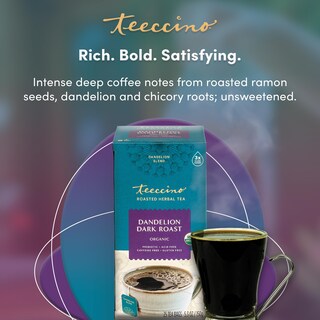 Foto 5 | Té De Hierbas Teeccino Dandelion Dark Roast 25 Bolsitas De Té - Venta Internacional.