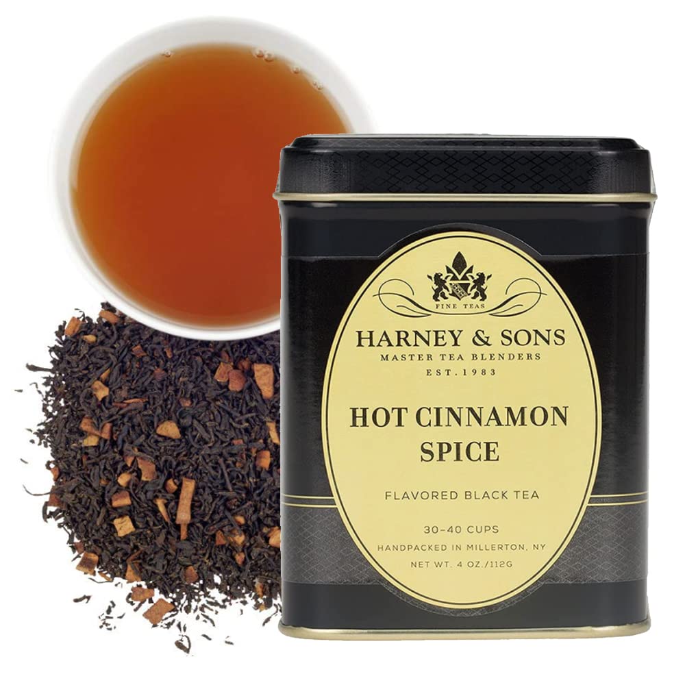 Té Negro De Hojas Sueltas Harney & Sons Hot Canela Spice 120 Ml - Venta Internacional.