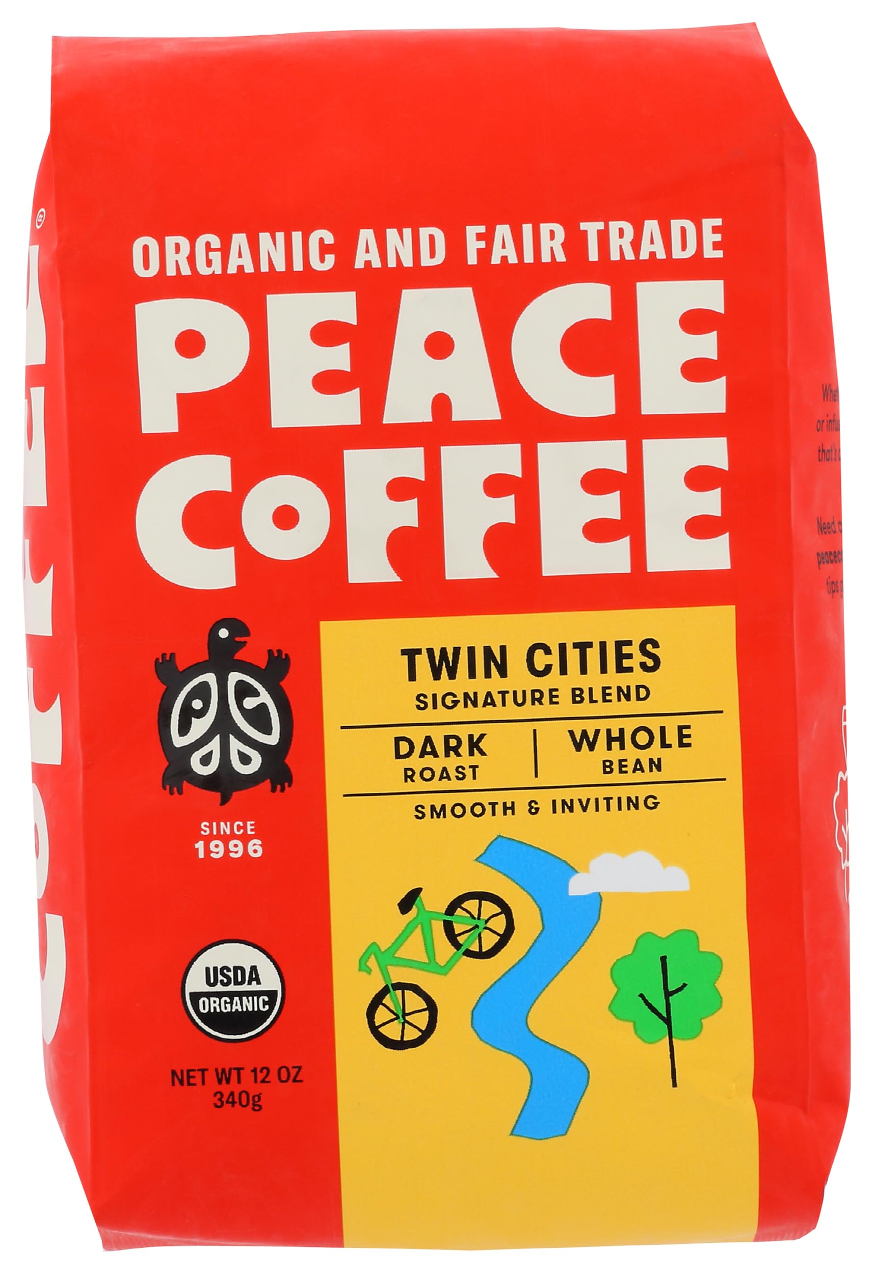 Foto 2 pulgar | Café En Grano Entero Coffee Peace Coffee Twin Cities  340 Ml - Venta Internacional.