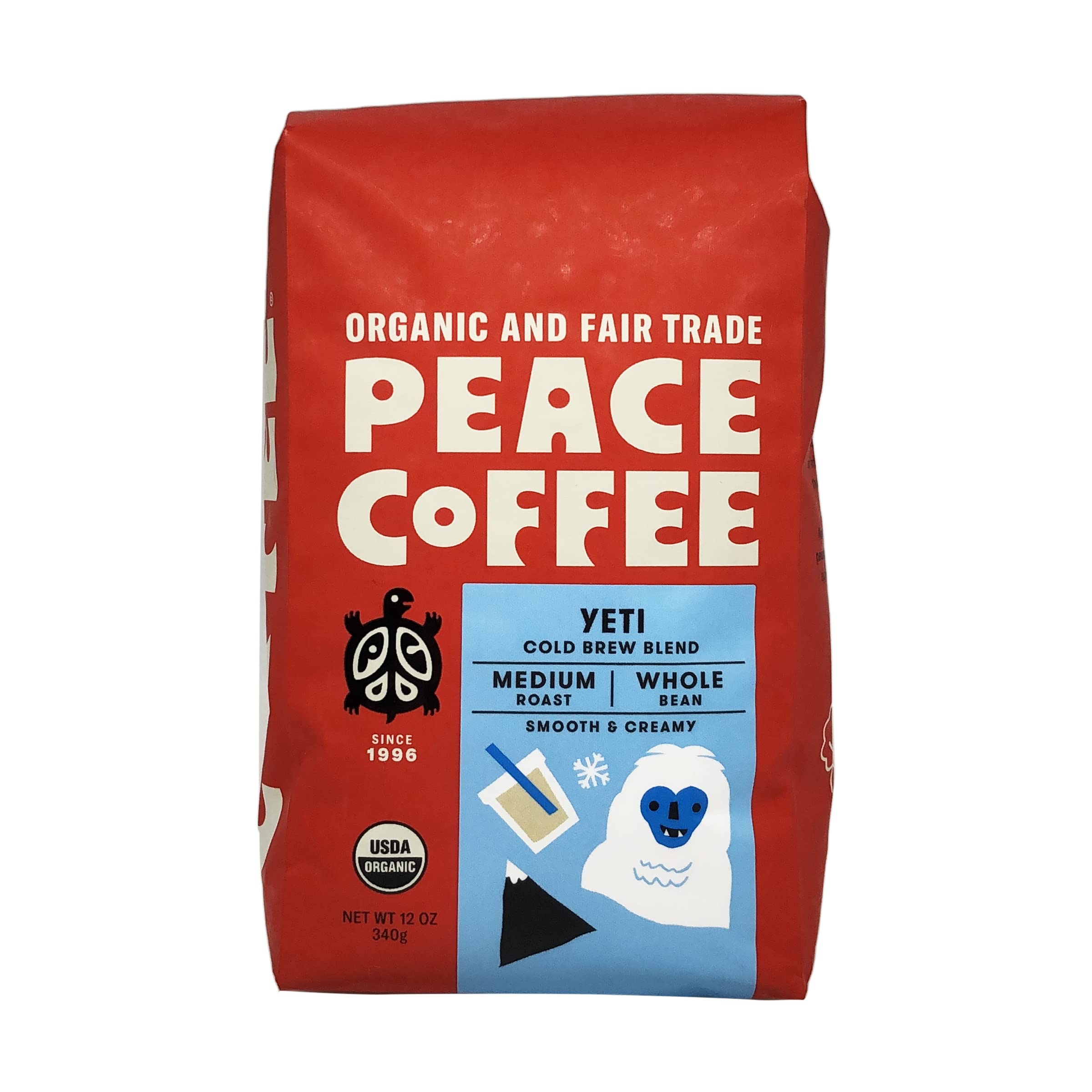 Foto 2 pulgar | Coffee Peace Coffee  Mezcla Orgánica De Café Yeti Prensado En Frío  355 Ml - Venta Internacional.