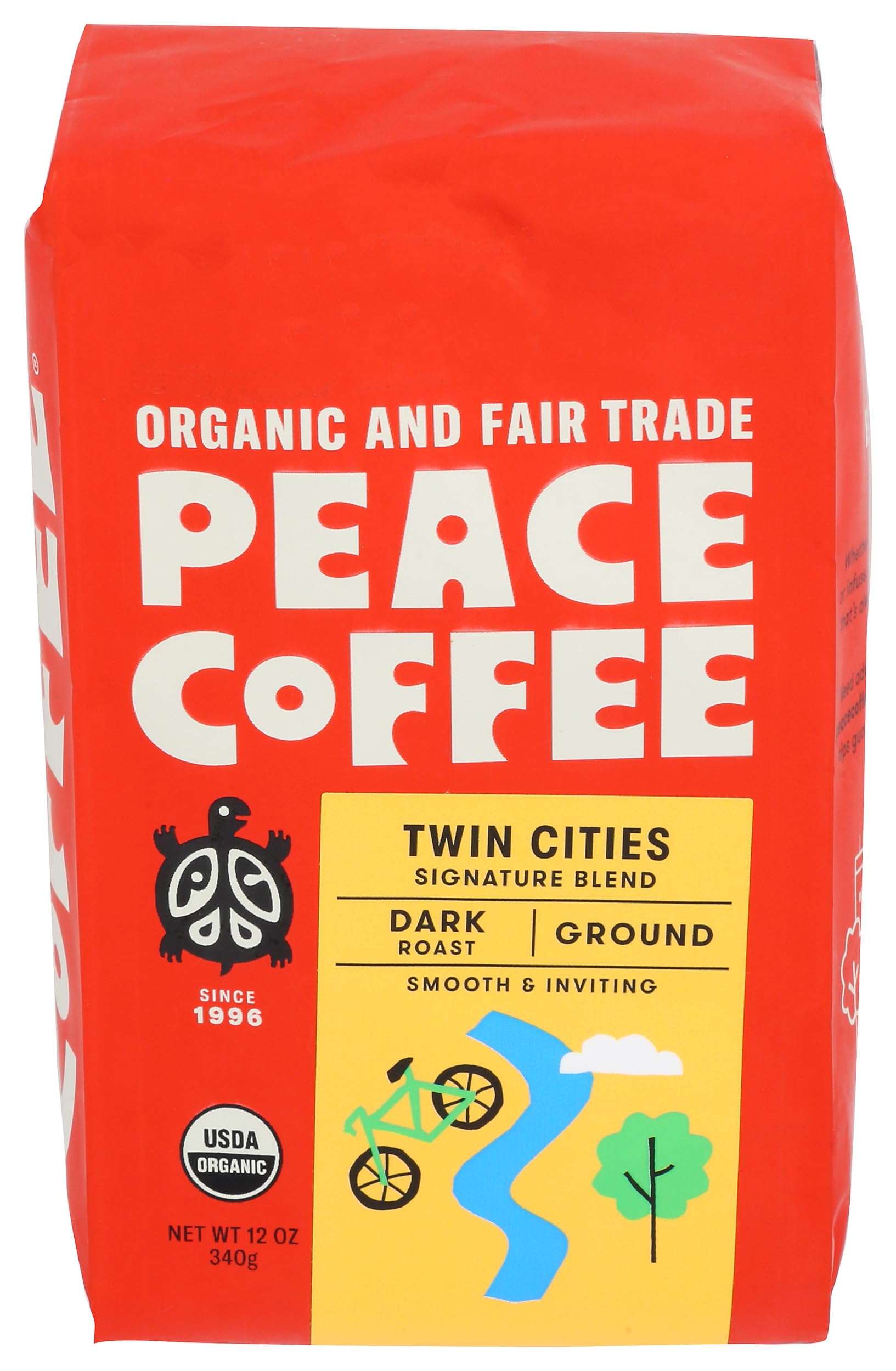 Foto 2 pulgar | Coffee Peace Coffee  Mezcla Orgánica De Twin Cities  355 Ml - Venta Internacional.