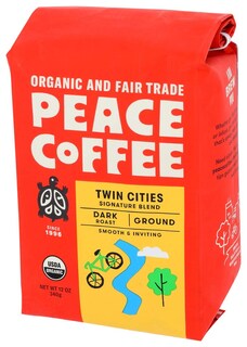 Foto 3 | Coffee Peace Coffee Mezcla Orgánica De Twin Cities 355 Ml - Venta Internacional.