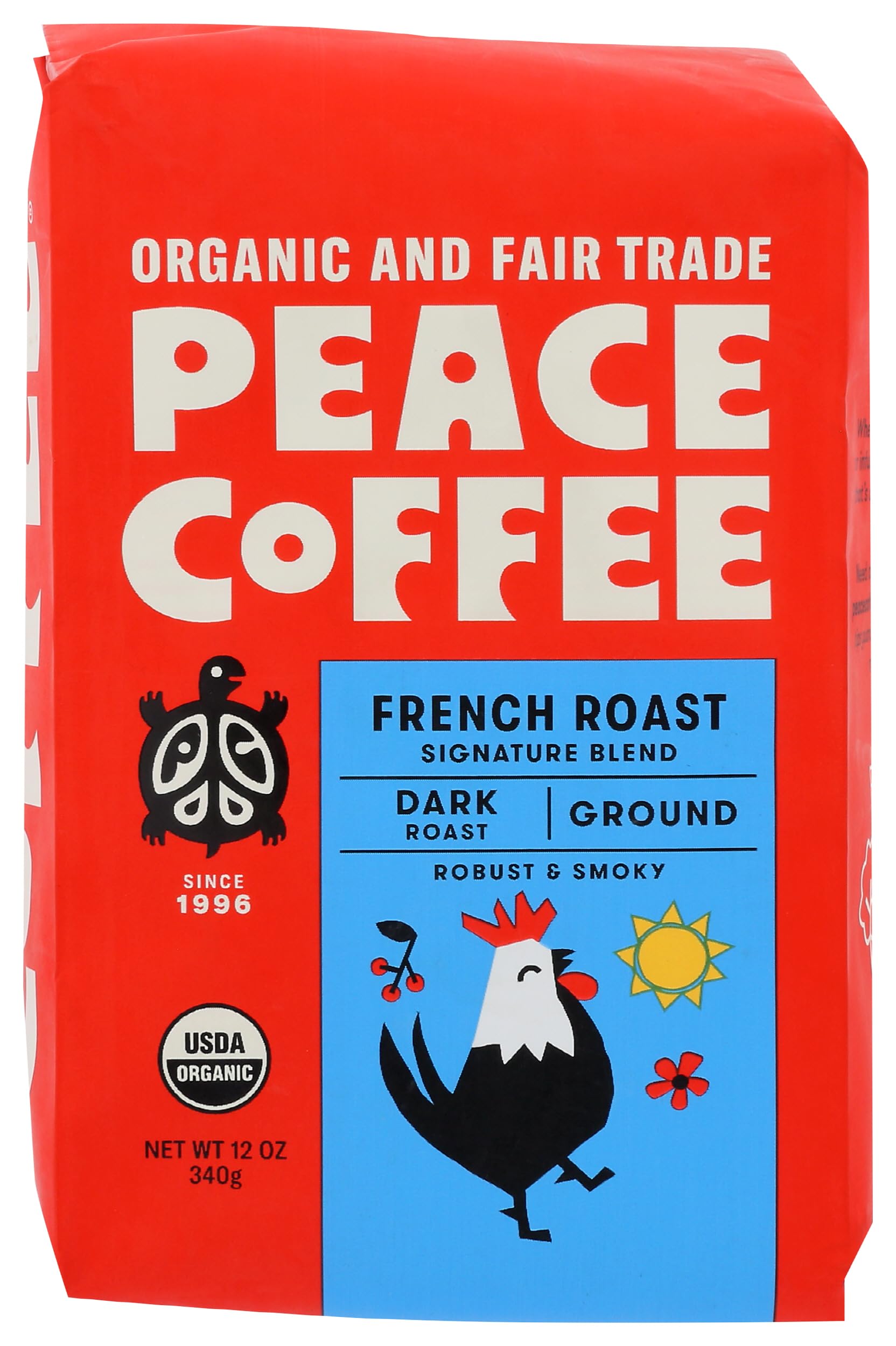 Foto 2 pulgar | Café Tostado Francés  Molido  340 Ml  Orgánico  De Coffee Peace - Venta Internacional.