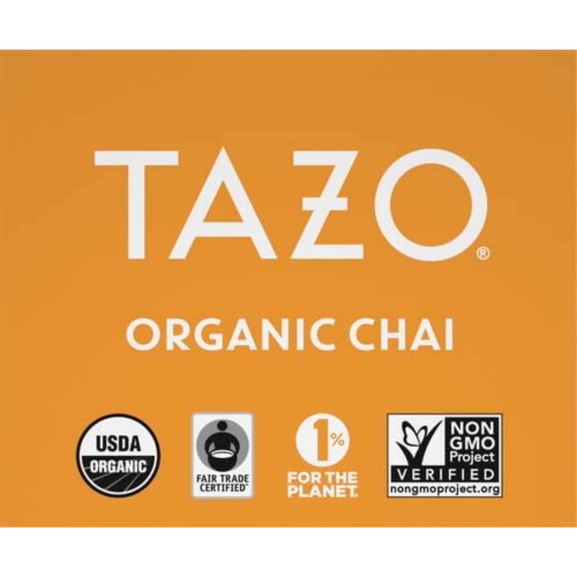 Foto 5 pulgar | Té Tazo Organic Chai Black Con Cafeína  16 Bolsitas - Venta Internacional.