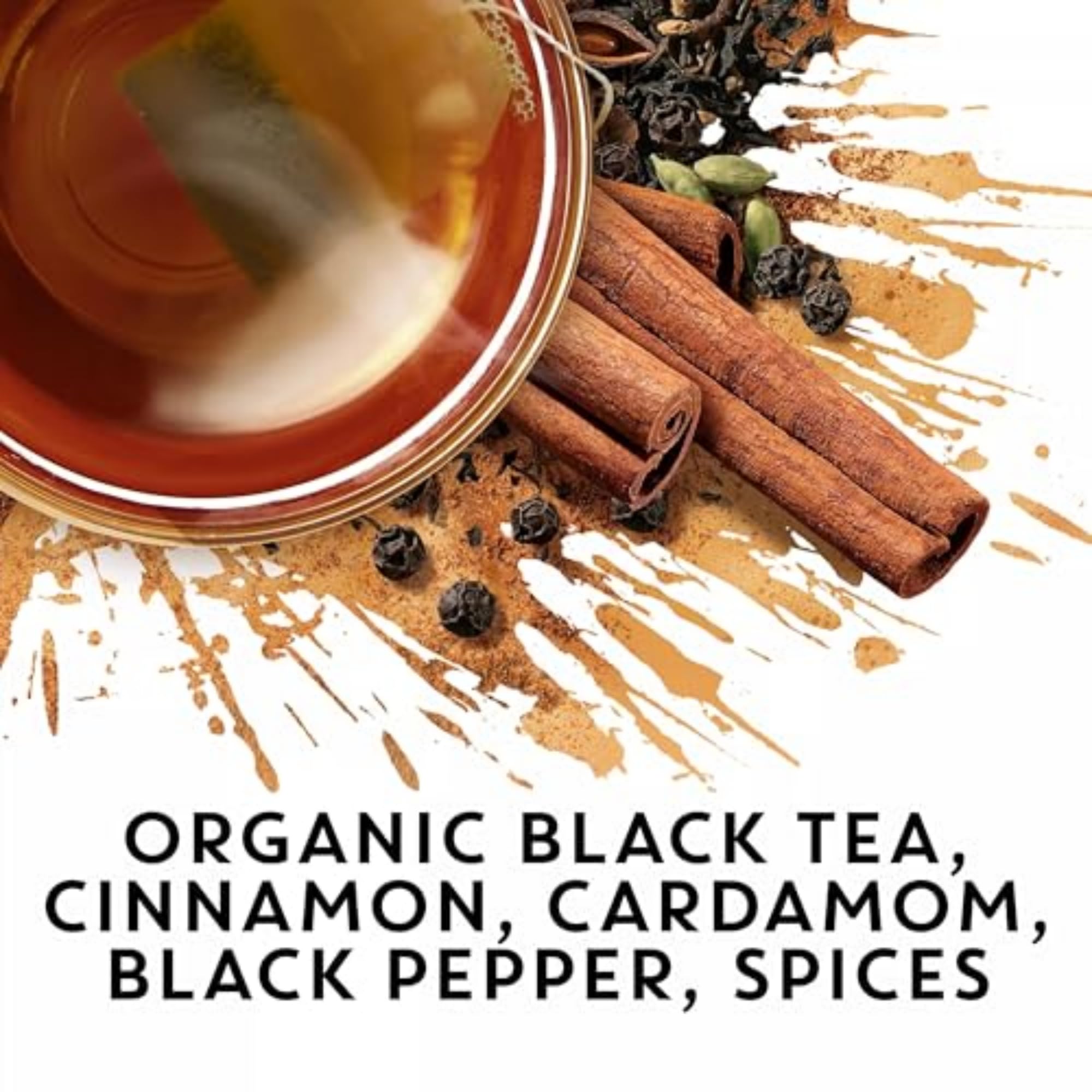 Foto 6 pulgar | Tea Tazo  96 Bolsitas De Té Negro Orgánico Chai (16 Unidades X 6) - Venta Internacional.