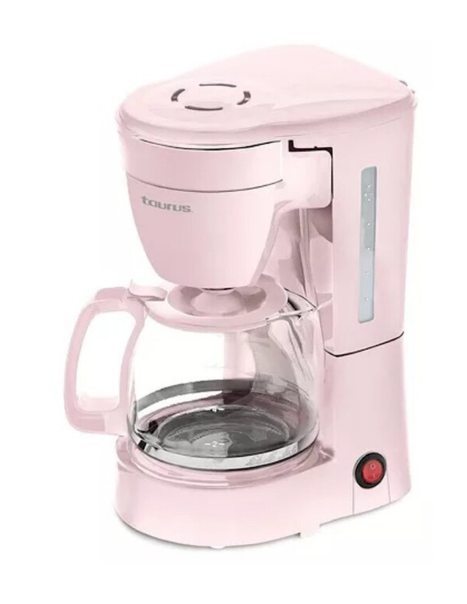 Foto 4 pulgar | Cafetera Taurus Coffeemax6 Ribbon Color Rosa + Gratis Termo Güish De Regalo
