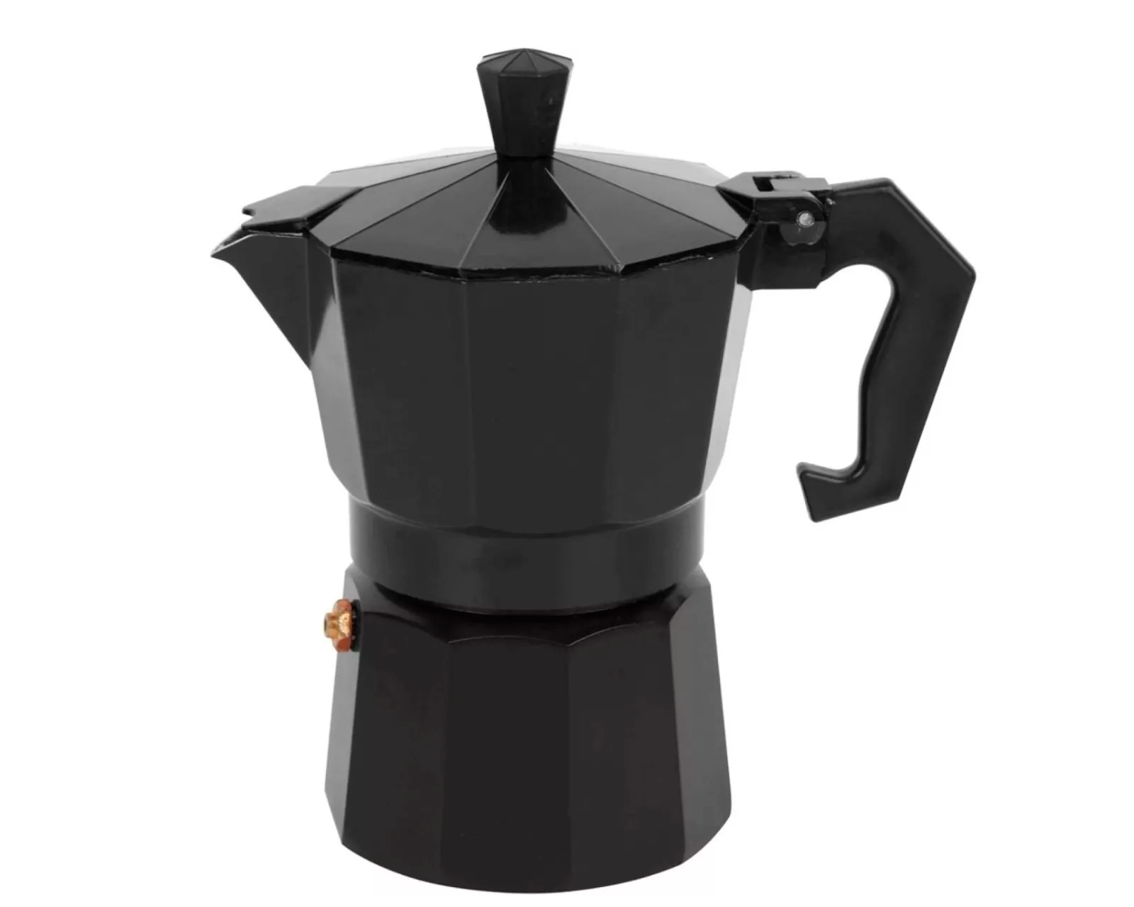 Cafetera Italiana para Expresso color Negro para 6 Tazas