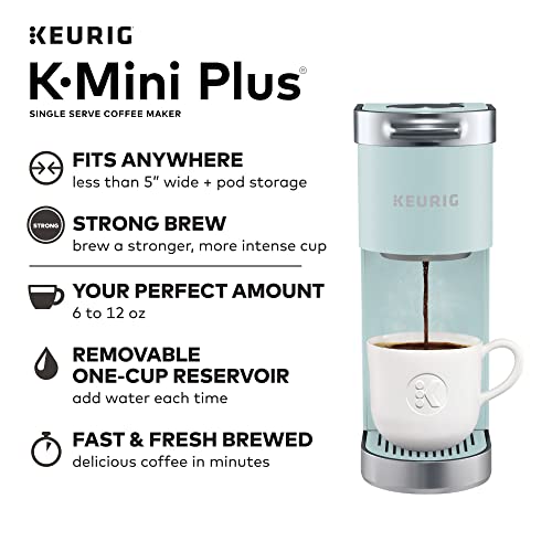 Foto 4 pulgar | Venta Internacional - Cafetera Keurig K-mini Plus K-cup Pod de una Sola Porción