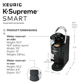 Foto 7 | Venta Internacional - Cafetera Keurig K-supreme Smart con Tecnología Multistream