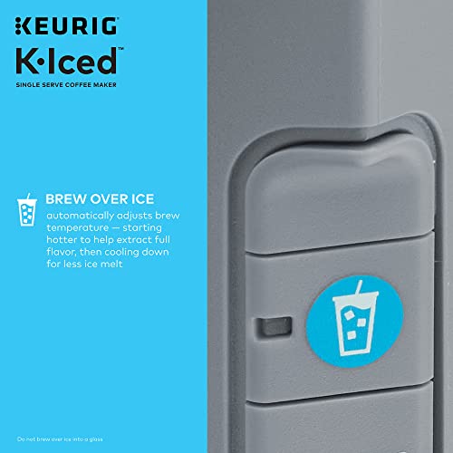 Foto 4 pulgar | Venta Internacional - Cafetera Keurig K-iced De Una Sola Porción Gris