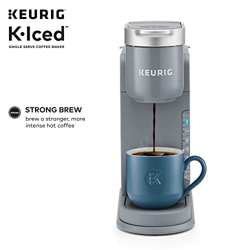 Foto 6 pulgar | Venta Internacional - Cafetera Keurig K-iced De Una Sola Porción Gris