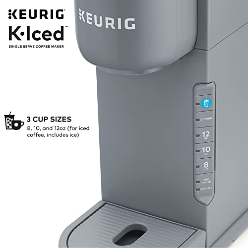 Foto 7 pulgar | Venta Internacional - Cafetera Keurig K-iced De Una Sola Porción Gris