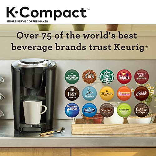 Foto 9 pulgar | Cafetera Keurig K-Compact con cápsulas K-Cup para preparar bebidas en minutos