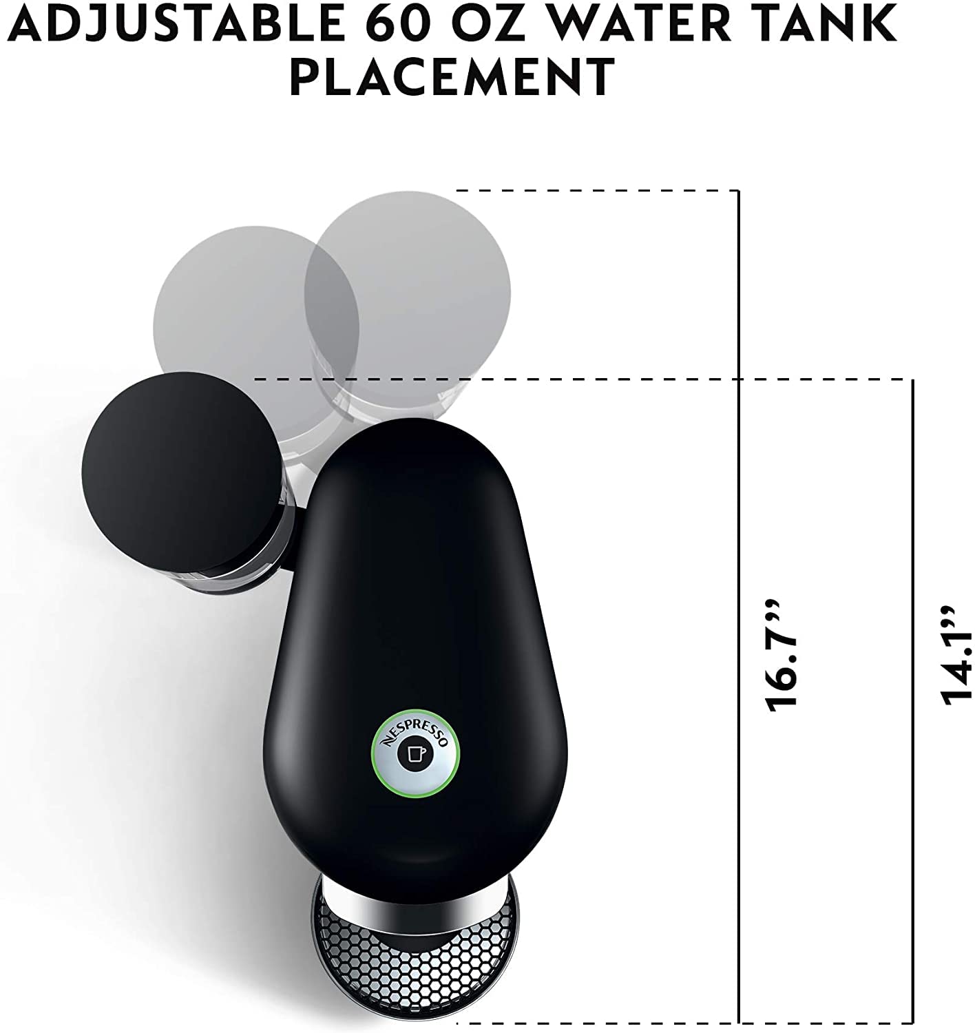 Foto 5 pulgar | Máquina de Café y Espresso Nespresso Vertuoplus Deluxe - Venta Internacional