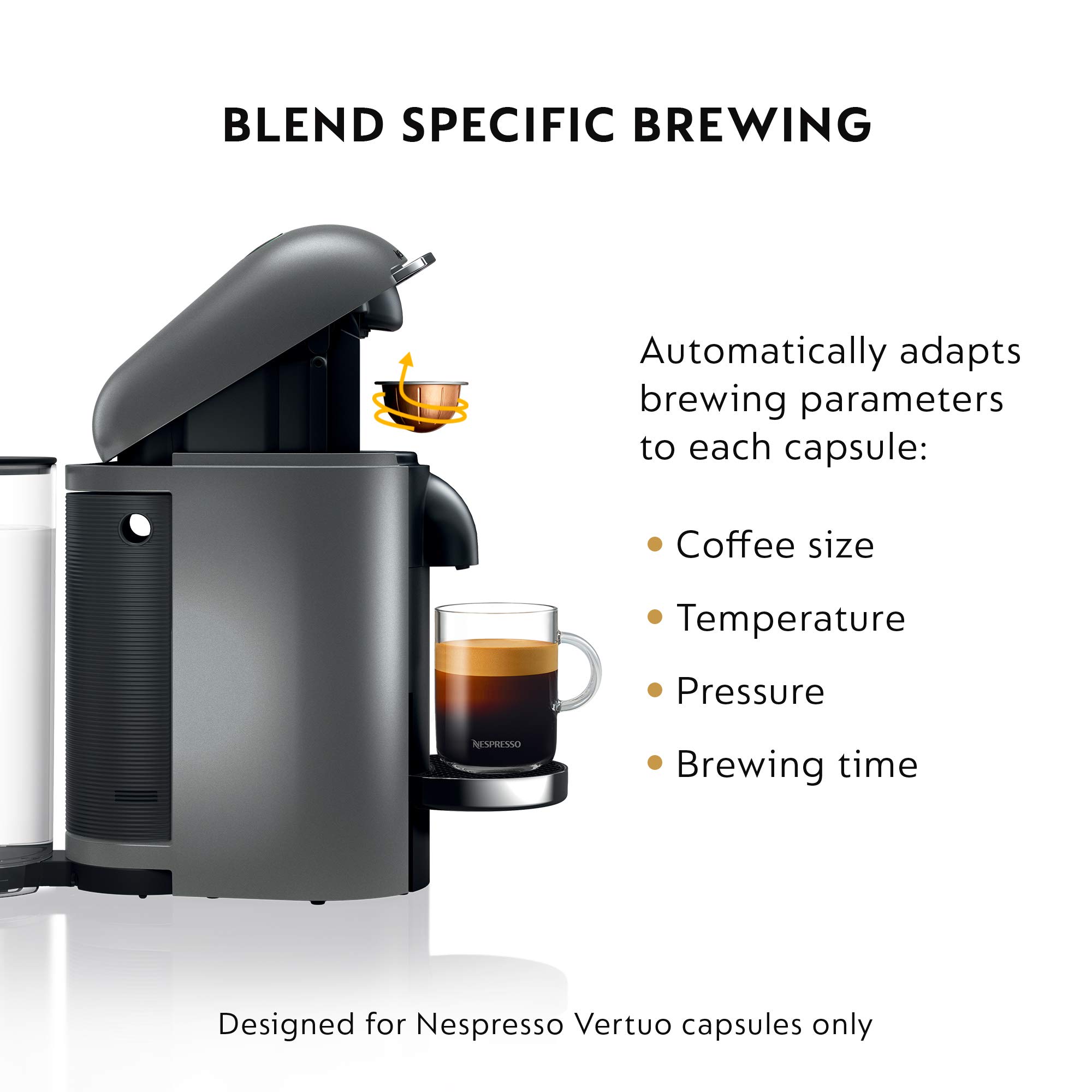 Foto 5 | Máquina De Café Y Espresso Nespresso Vertuoplus Deluxe - Venta Internacional.