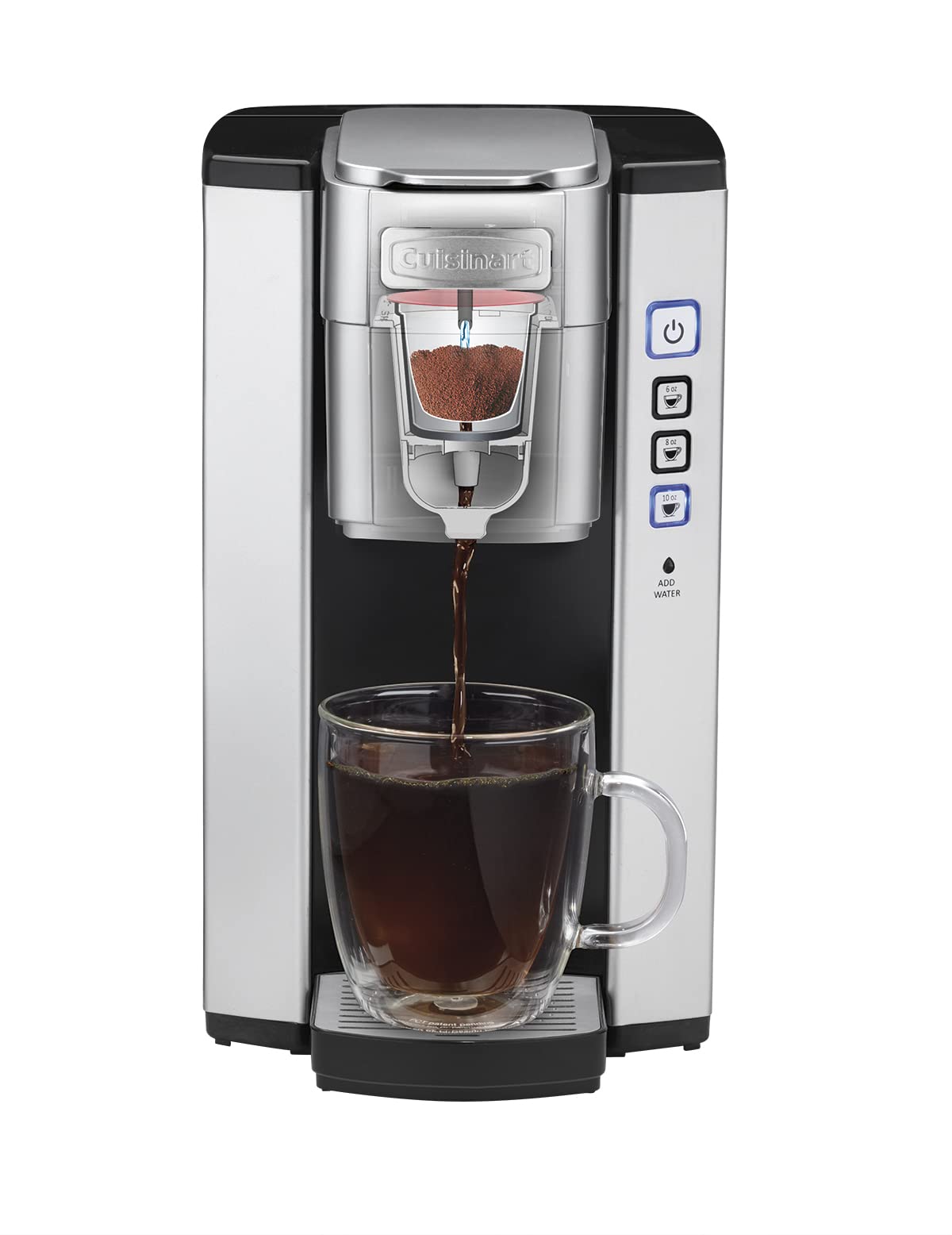 Foto 5 pulgar | Cafetera Cuisinart Ss-5p1 De Una Sola Porción 1.2 L, Acero Inoxidable - Venta Internacional.