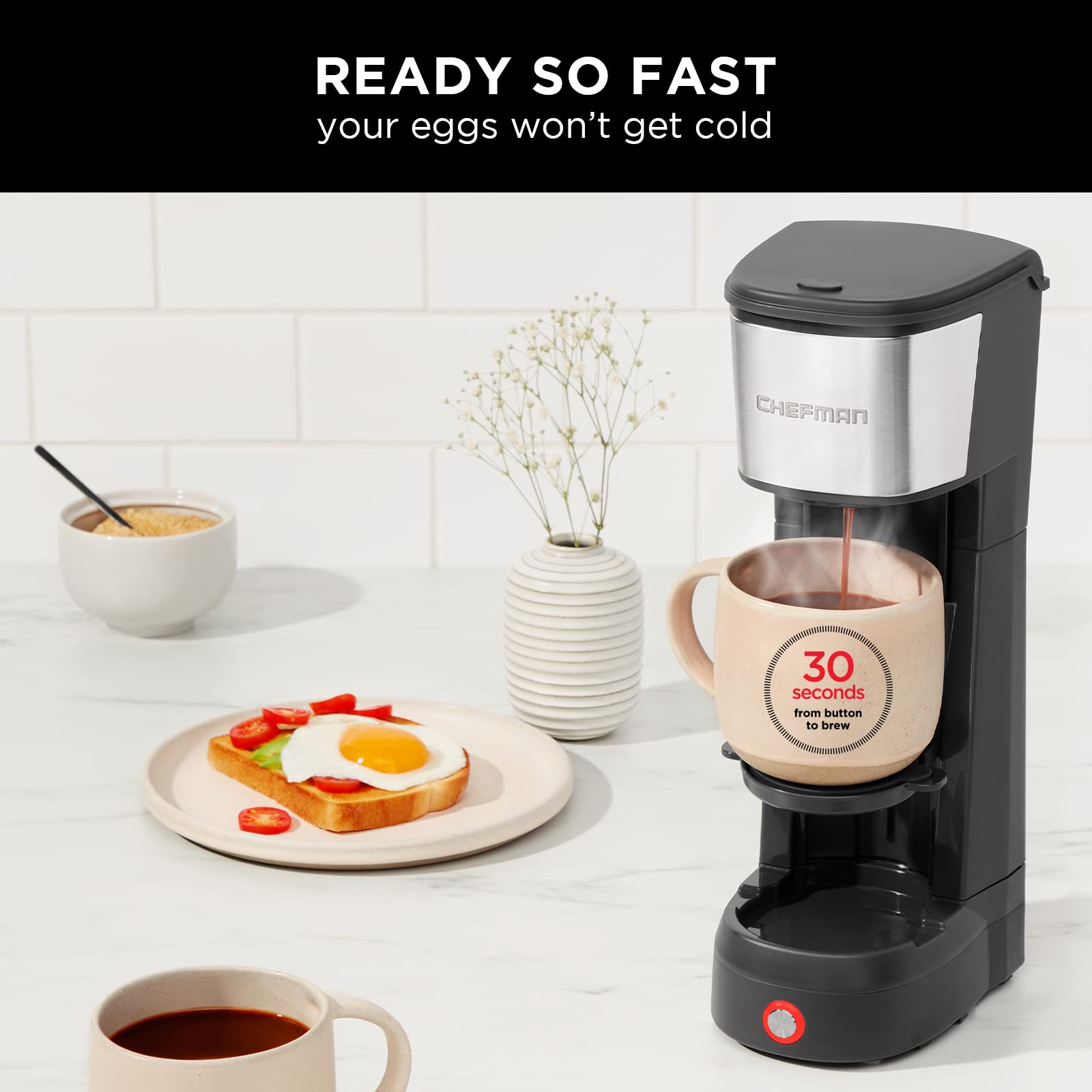 Foto 5 pulgar | Cafetera Chefman Instacoffee Max Single-serve 950 W - Venta Internacional