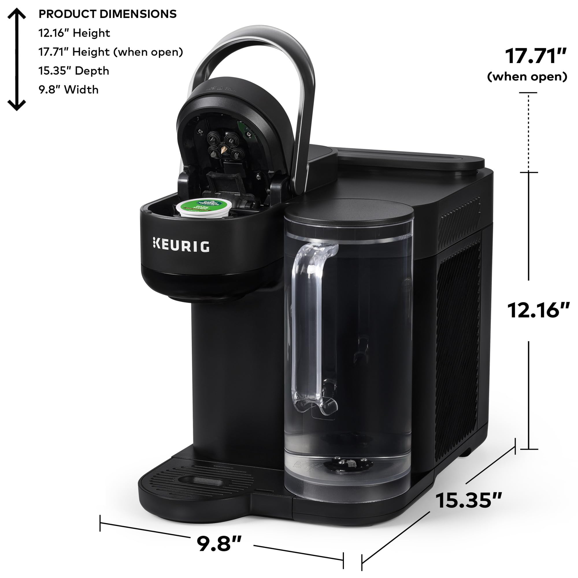Foto 4 pulgar | Cafetera Keurig con Depósito de 2 L-Venta Internacional