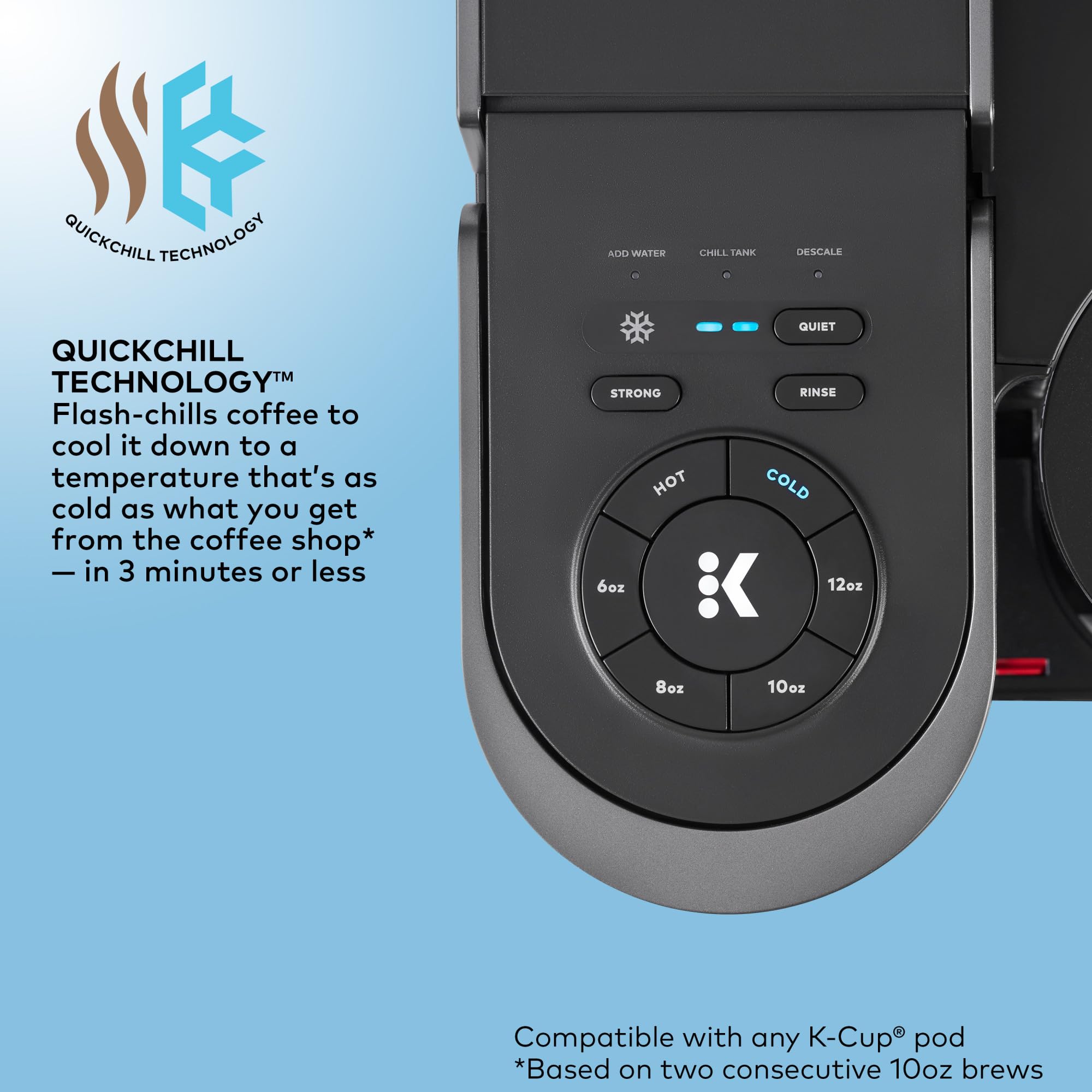 Foto 8 pulgar | Cafetera Keurig con Depósito de 2 L-Venta Internacional